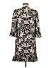 Rebecca Minkoff 100% Polyester Print Black Casual Dress Size XS - photo 2