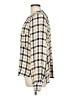 Pilcro Plaid Ivory Long Sleeve Blouse Size L - photo 5