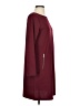 Gap Solid Burgundy Casual Dress Size S - photo 4