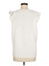Shein 100% Polyester Ivory Sleeveless Blouse Size 8 - 10 - photo 2
