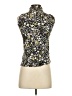 Ann Taylor Black Sleeveless Blouse Size XXS - photo 2