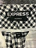 Express Houndstooth Black Casual Pants Size 0r - photo 4