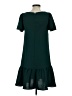 DKNY 100% Polyester Solid Green Casual Dress Size 4 - photo 2