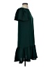 DKNY 100% Polyester Solid Green Casual Dress Size 4 - photo 4