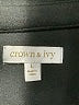 Crown & Ivy Solid Black Jacket Size L - photo 6