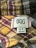 BDG 100% Cotton Plaid Brown Long Sleeve Blouse Size S - photo 7