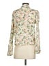 Carve Designs Floral Ivory Long Sleeve Blouse Size S - photo 2