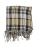 Topshop Plaid Yellow Brown Scarf One size - photo 2