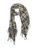 Topshop Plaid Yellow Brown Scarf One size - photo 1