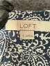 Ann Taylor LOFT 100% Polyester Paisley Gray Romper Size 4 - photo 4