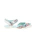 Lands' End Tropical White Blue Flats Size 4 - photo 1