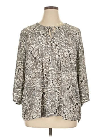 Lila Rose 3/4 Sleeve Blouse (view 1)