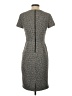 De Collection 100% Polyester Tweed Gray Casual Dress Size S - photo 2