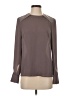 J Brand Gray Long Sleeve Blouse Size S - photo 1