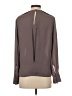 J Brand Gray Long Sleeve Blouse Size S - photo 2