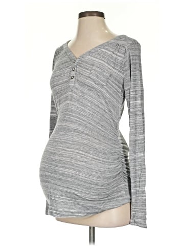 Liz Lange Maternity for Target Long Sleeve Top (view 1)