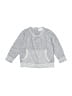 Angel Dear 100% Cotton Silver Pullover Sweater Size 3-6 mo - photo 1