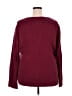 City Chic Burgundy Pullover Sweater Size 20 Plus (L) - photo 2