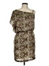 Jessica Simpson 100% Polyester Camo Brown Cocktail Dress Size 6 - photo 1