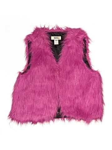 Route 66 Faux Fur Vest (view 1)