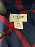 J.Crew Factory Store 100% Cotton Plaid Blue Long Sleeve Button-Down Shirt Size M - photo 4