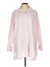 Donna Karan New York Pink Long Sleeve Button-Down Shirt Size L - photo 1