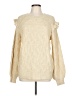 Unbranded 100% Acrylic Ivory Pullover Sweater Size L - photo 1
