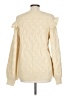 Unbranded 100% Acrylic Ivory Pullover Sweater Size L - photo 2