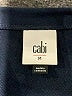 CAbi Black Blue Long Sleeve Top Size M - photo 4