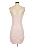 Unbranded Solid Pink Cocktail Dress Size S - photo 2