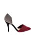 Chinese Laundry Color Block Burgundy Red Heels Size 8 - photo 1