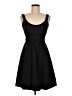 Tahari Solid Black Casual Dress Size 6 - photo 1