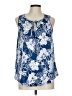 SJS Blue Sleeveless Blouse Size L - photo 1
