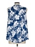 SJS Blue Sleeveless Blouse Size L - photo 2