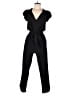 Evereve Solid Black Jumpsuit Size XS - photo 1