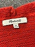 Madewell Red Pullover Sweater Size XS - photo 7