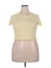 Wild Fable Yellow Short Sleeve Top Size XXL - photo 1