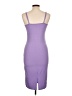 Assorted Brands Solid Purple Cocktail Dress Size L - photo 2