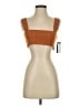 Danielle Bernstein Orange Sleeveless Top Size 00 - photo 1