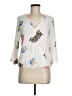 Michel Ivory 3/4 Sleeve Blouse Size M - photo 1