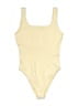 OQQ Yellow Bodysuit Size M - photo 1