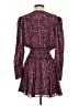 Intermix Paisley Purple Cocktail Dress Size 4 - photo 2