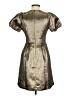 Ann Taylor LOFT Metallic Silver Cocktail Dress Size 0 (petite) - photo 2