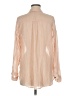 Black Swan Metallic Tan Long Sleeve Blouse Size M - photo 2