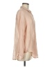 Black Swan Metallic Tan Long Sleeve Blouse Size M - photo 4