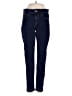 Express Jeans Solid Blue Jeans Size 2 (petite) - photo 1