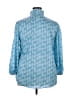 Unbranded Polka Dots Blue 3/4 Sleeve Blouse Size 4X - photo 2