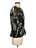 Vince Camuto 100% Polyester Black 3/4 Sleeve Blouse Size S - photo 4