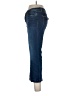 Inc Denim Solid Blue Jeans Size 10S - photo 5
