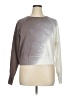 JoyLab Metallic Silver Pullover Sweater Size XL - photo 1